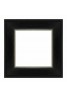 Κορνίζα ξύλινη 8,3 εκ. μαύρη ασημί κερωμένη 302-830-054